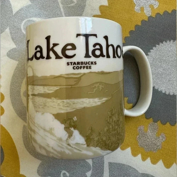 Starbucks Lake Tahoe Global Icon Mug - Picture 1 of 7